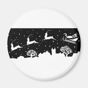 Christmas Sleigh Magnet