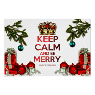 Christmas SlipperyJoe gay pride gifts LGBTQIA silv Poster