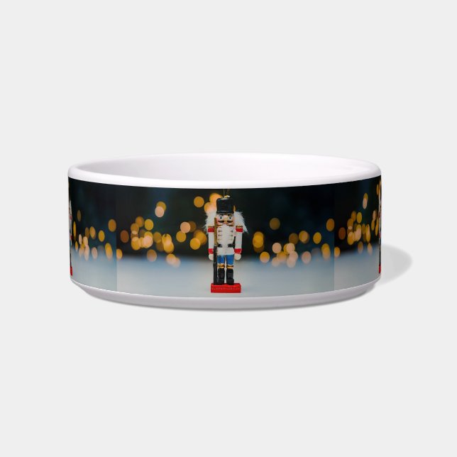 Christmas SlipperyJoe nutcracker figurine ornament Bowl (Front)