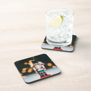 Christmas SlipperyJoe nutcracker figurine ornament Coaster