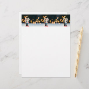 Christmas SlipperyJoe nutcracker figurine ornament Custom Letterhead