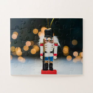 Christmas SlipperyJoe nutcracker figurine ornament Jigsaw Puzzle