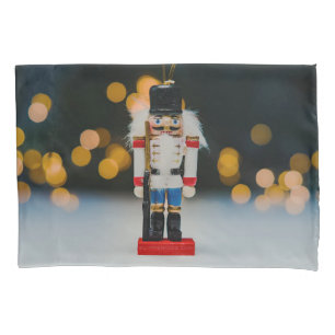 Christmas SlipperyJoe nutcracker figurine ornament Pillowcase