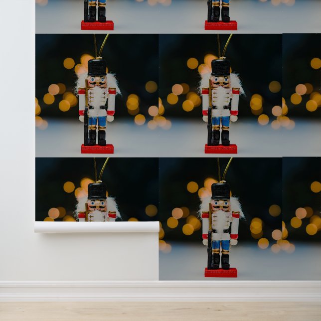 Christmas SlipperyJoe nutcracker figurine ornament Wallpaper (Application)
