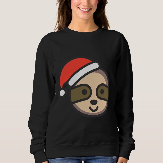 Christmas Sloth 10 Sweatshirt (Front)
