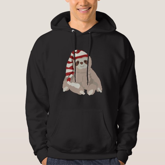 Christmas Sloth 5 Hoodie (Front)