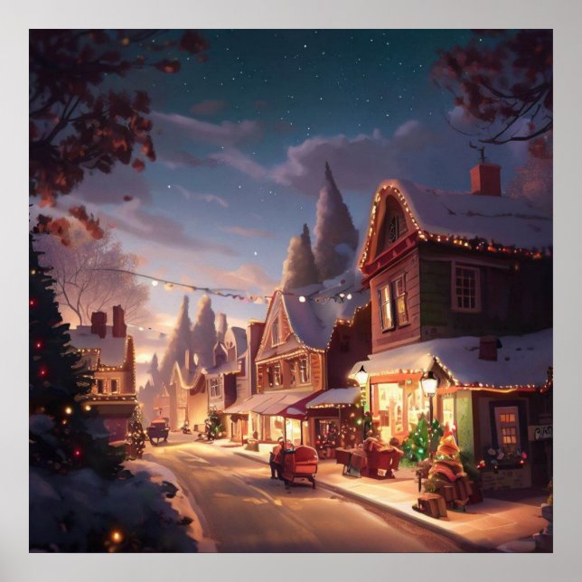 Christmas Small Town 5 Poster (Front)