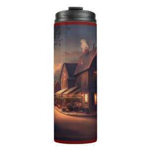 Christmas Small Town 6 Thermal Tumbler