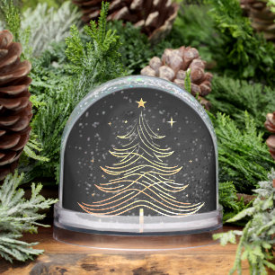 Christmas snow globe