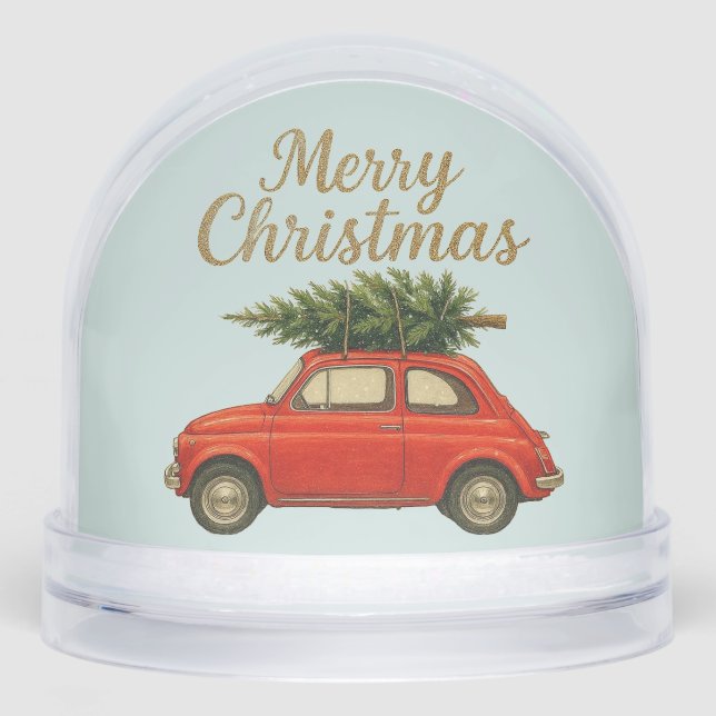 Christmas Snow Globe. Snowglobe (Front)
