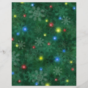 Christmas Snow Lights Flyer