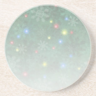 Christmas Snow Lights II Coaster