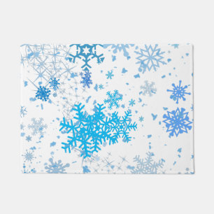 Christmas Snowfall Doormat