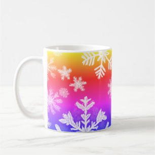 Christmas Snowflake Classic Travel Mug, 11 oz Coffee Mug