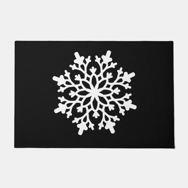 Christmas Snowflake Doormat (Front)