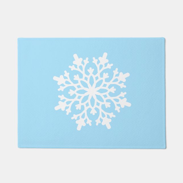 Christmas Snowflake Doormat (Front)