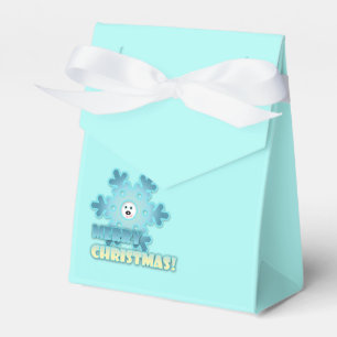 Christmas snowflake favour box