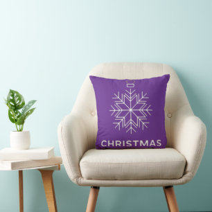 Christmas Snowflake Ornament Cushion
