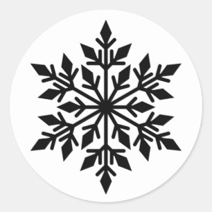 Christmas Snowflake Stickers