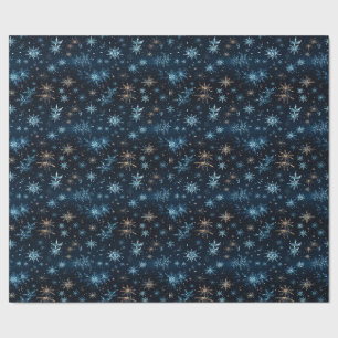 Christmas SnowFlake Wrapping Paper