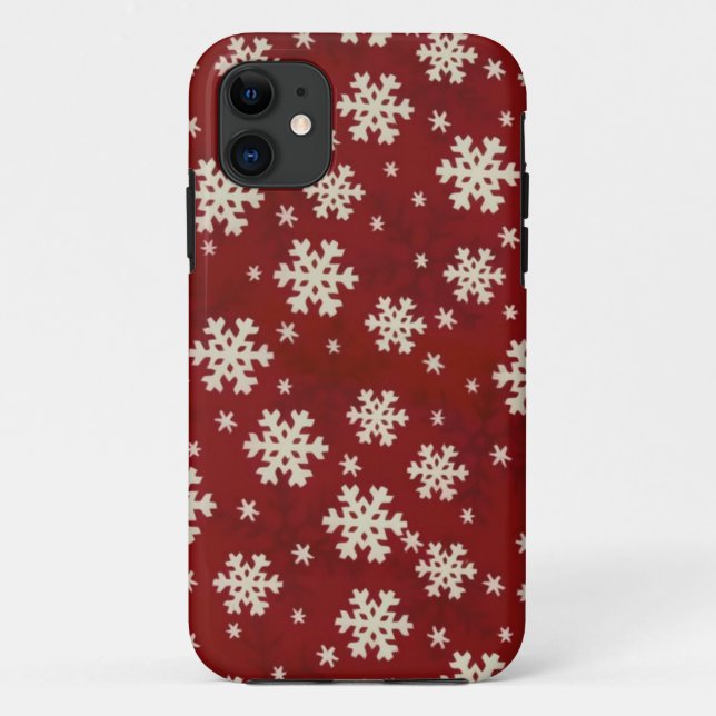 Christmas Snowflakes Case-Mate iPhone Case (Back)