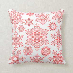Christmas Snowflakes Cushion