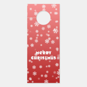 Christmas Snowflakes Door Hanger