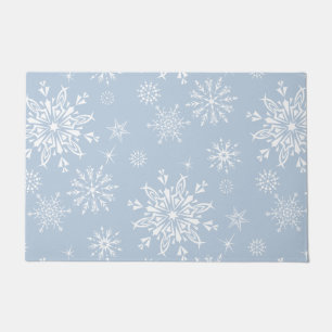 Christmas Snowflakes Doormat