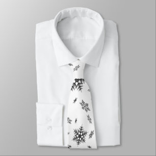 Christmas Snowflakes Gentlemen's Necktie