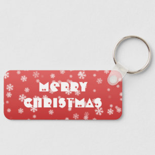 Christmas Snowflakes Key Ring