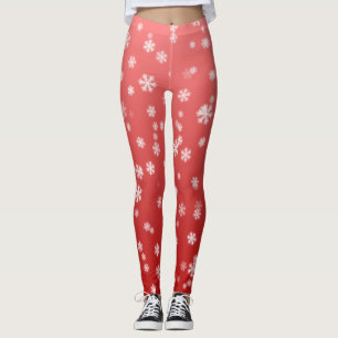 Christmas Snowflakes Leggings