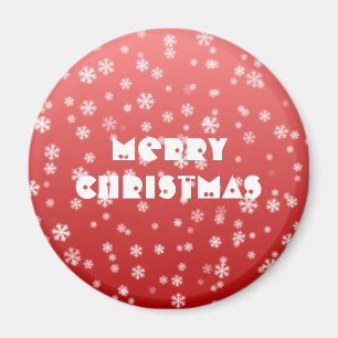 Christmas Snowflakes Magnet