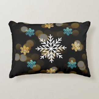 christmas snowflakes pillows