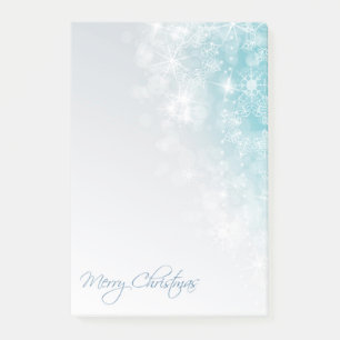 Christmas Snowflakes Post-it Notes