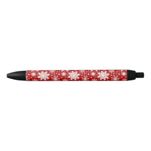 Christmas Snowflakes Seamless Pattern Pen