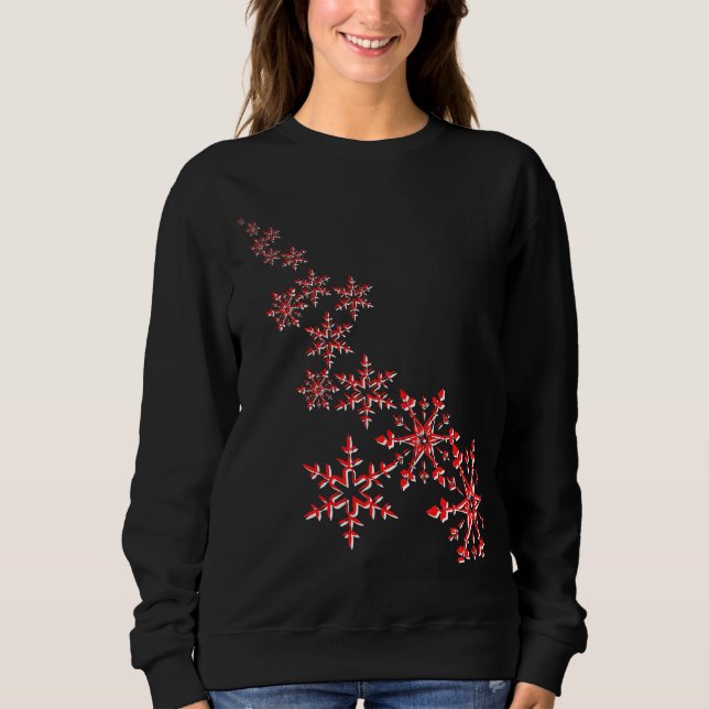 Christmas Snowflakes Sweatshirt (Front)