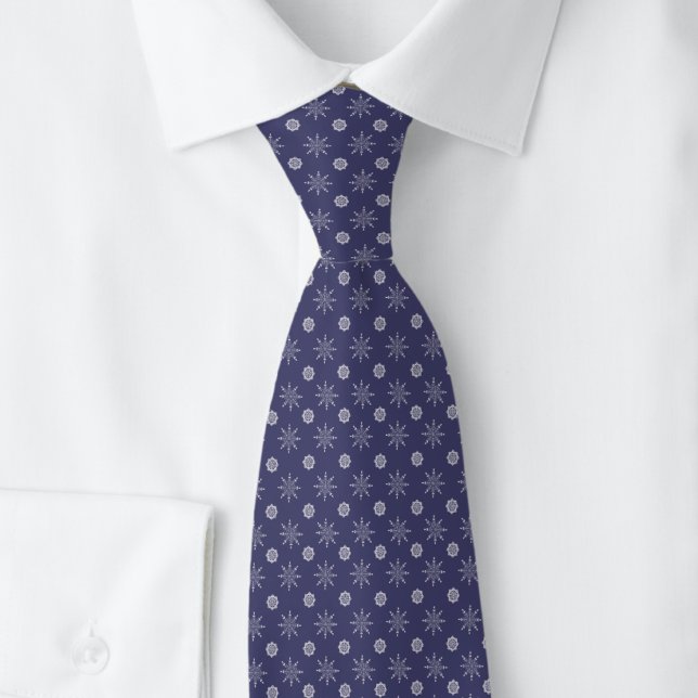 Christmas Snowflakes Tie (Creator Uploaded)