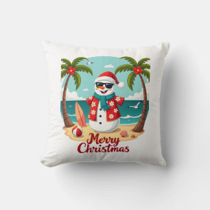christmas Snowman (1) Cushion