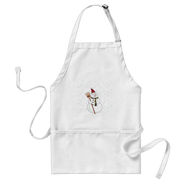 Christmas Snowman Apron (Front)