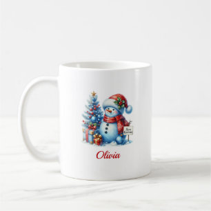 Christmas Snowman Coffee Mug