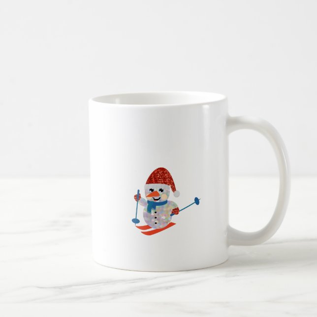 christmas snowman coffee mug (Right)
