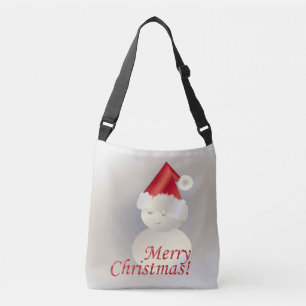 Christmas Snowman Crossbody Bag