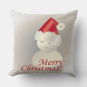 Christmas Snowman Cushion