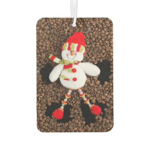 Christmas snowman decoration car air freshener