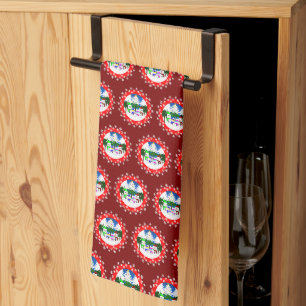 Christmas Snowman Family Kitchen Towels