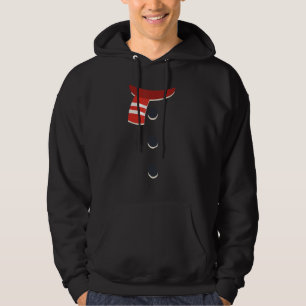 Christmas Snowman Frosty Snowman Costume Fun Snow Hoodie
