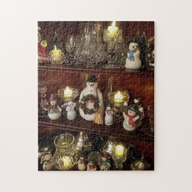 Christmas Snowman FUN  Photo   Jigsaw Puzzle (Vertical)