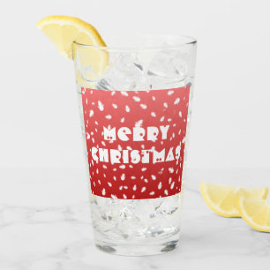 Christmas Snowman Glass