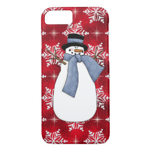 Christmas Snowman iPhone 7 barely there case