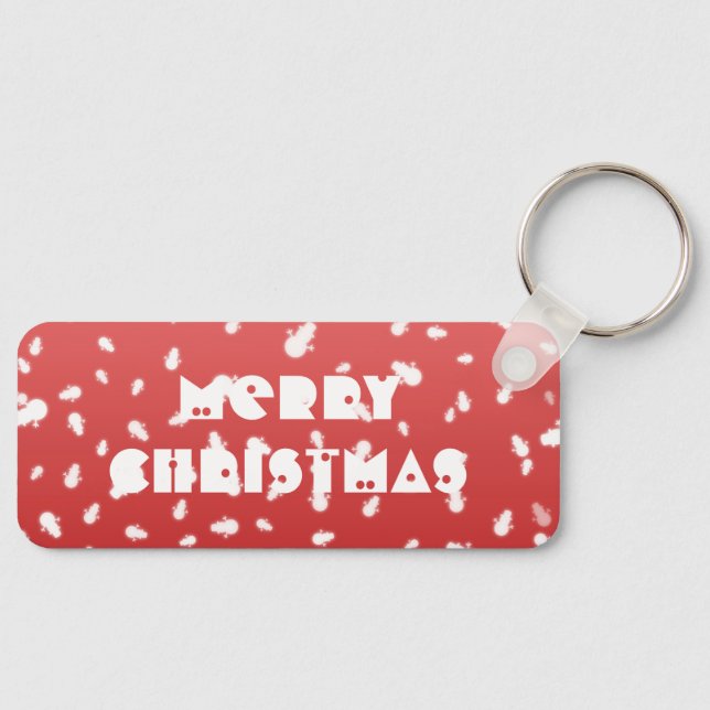 Christmas Snowman Key Ring (Front)